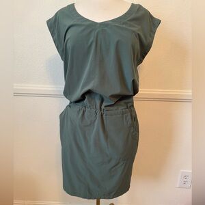 Stylish Prana Green Dress